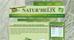 Desktop Screenshot of natur-helix.com